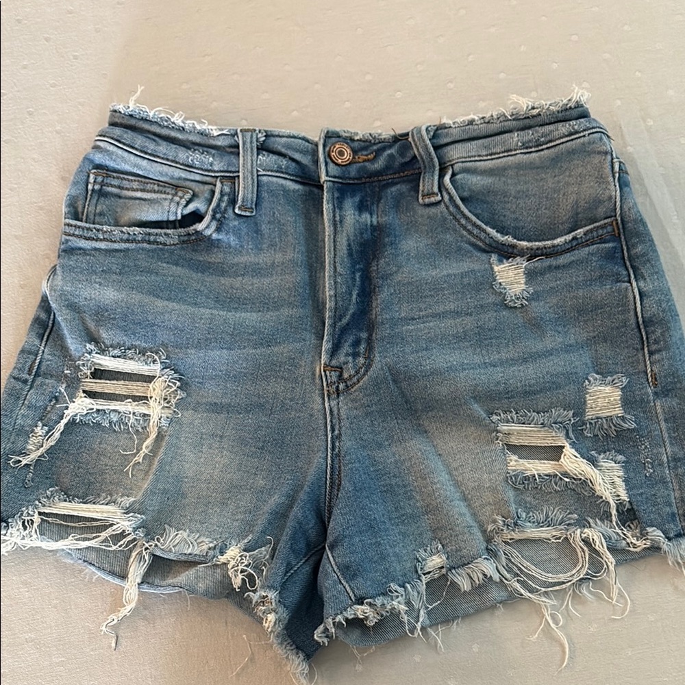 Vervet Distressed Denim Shorts